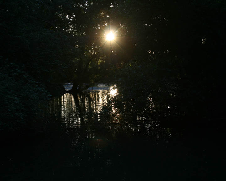 Sunset at the Pont Romain