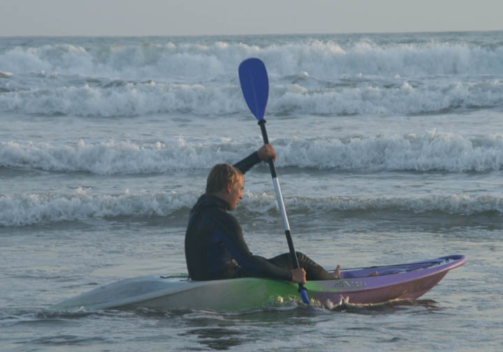 Matt Paddling