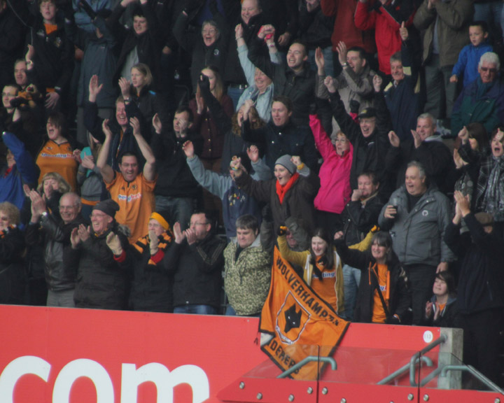 Wolves Celebrate