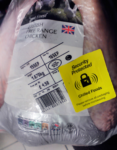 Security Protected Tag for 7.64 Chicken