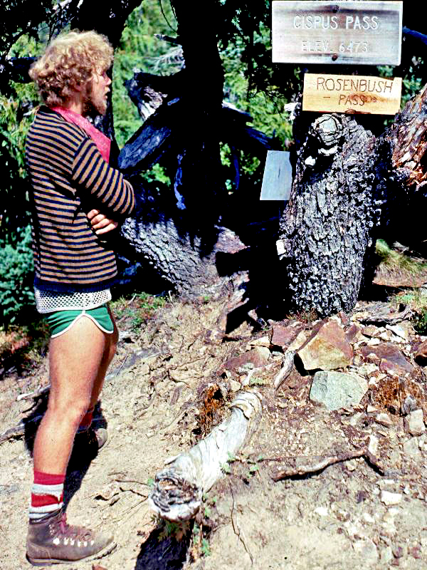 Monte At Cispus Pass Sept 1977