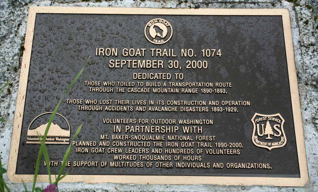 Iron Goat Trail Plague