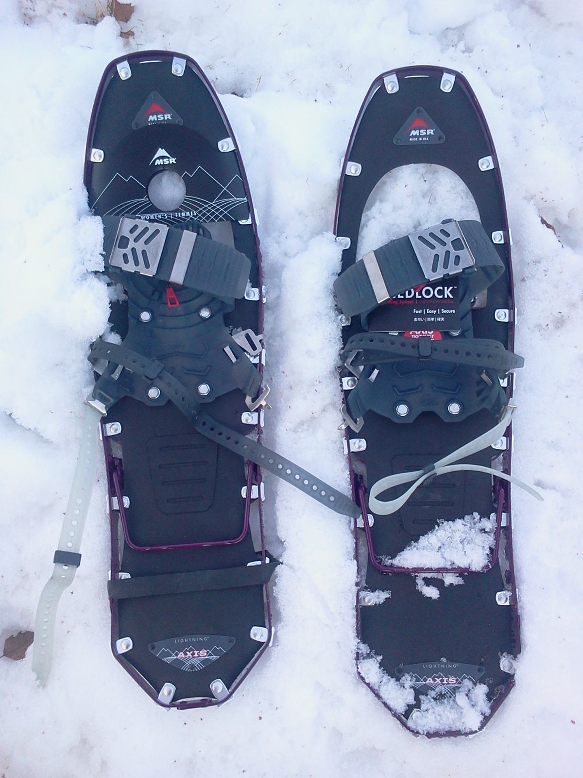 Patty,s New Snowshoes!!