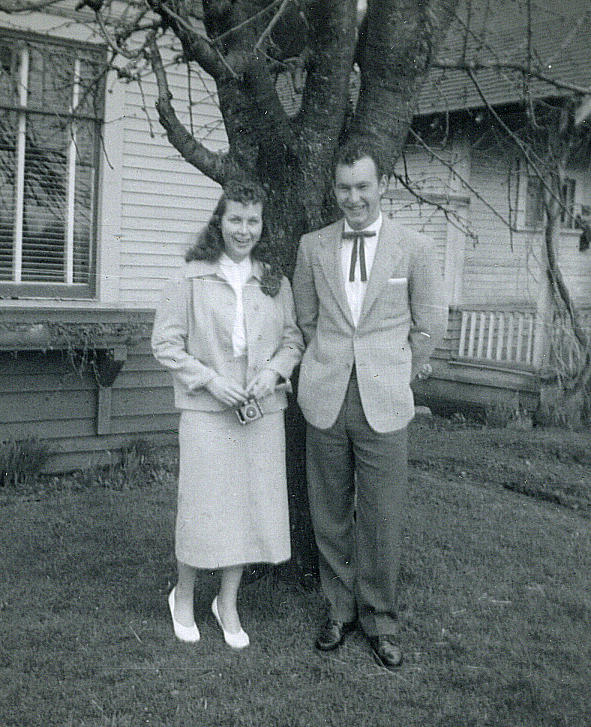Dale And Roy Rogers? ( No, Mom And Dad On Early High School Date)