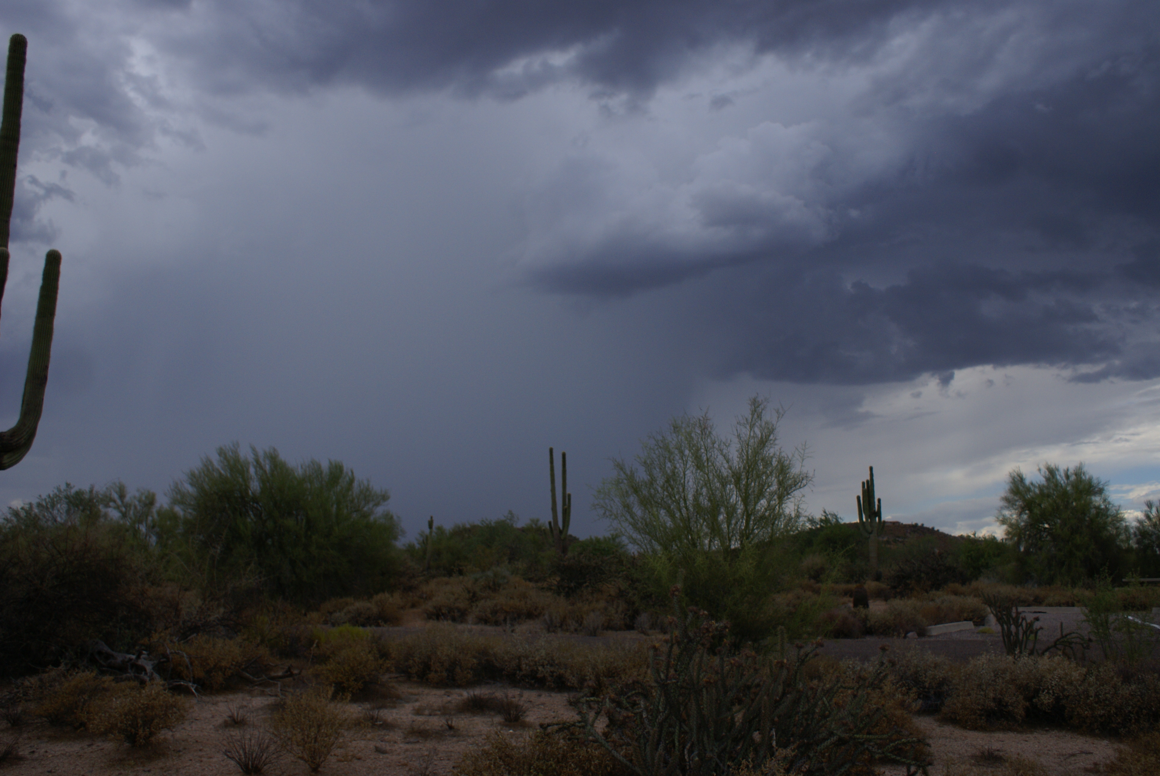 Mcdowell Mountain storm