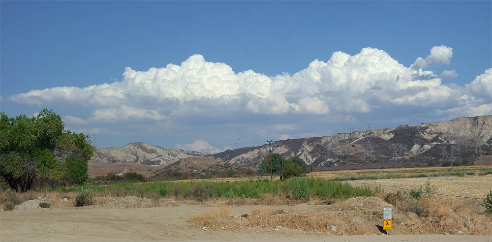 Storm Over The Mojave Desert