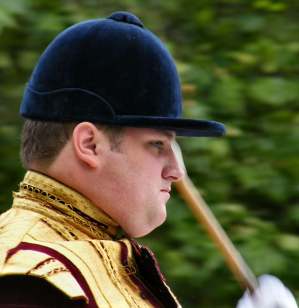 Mounted Kettle Drummer