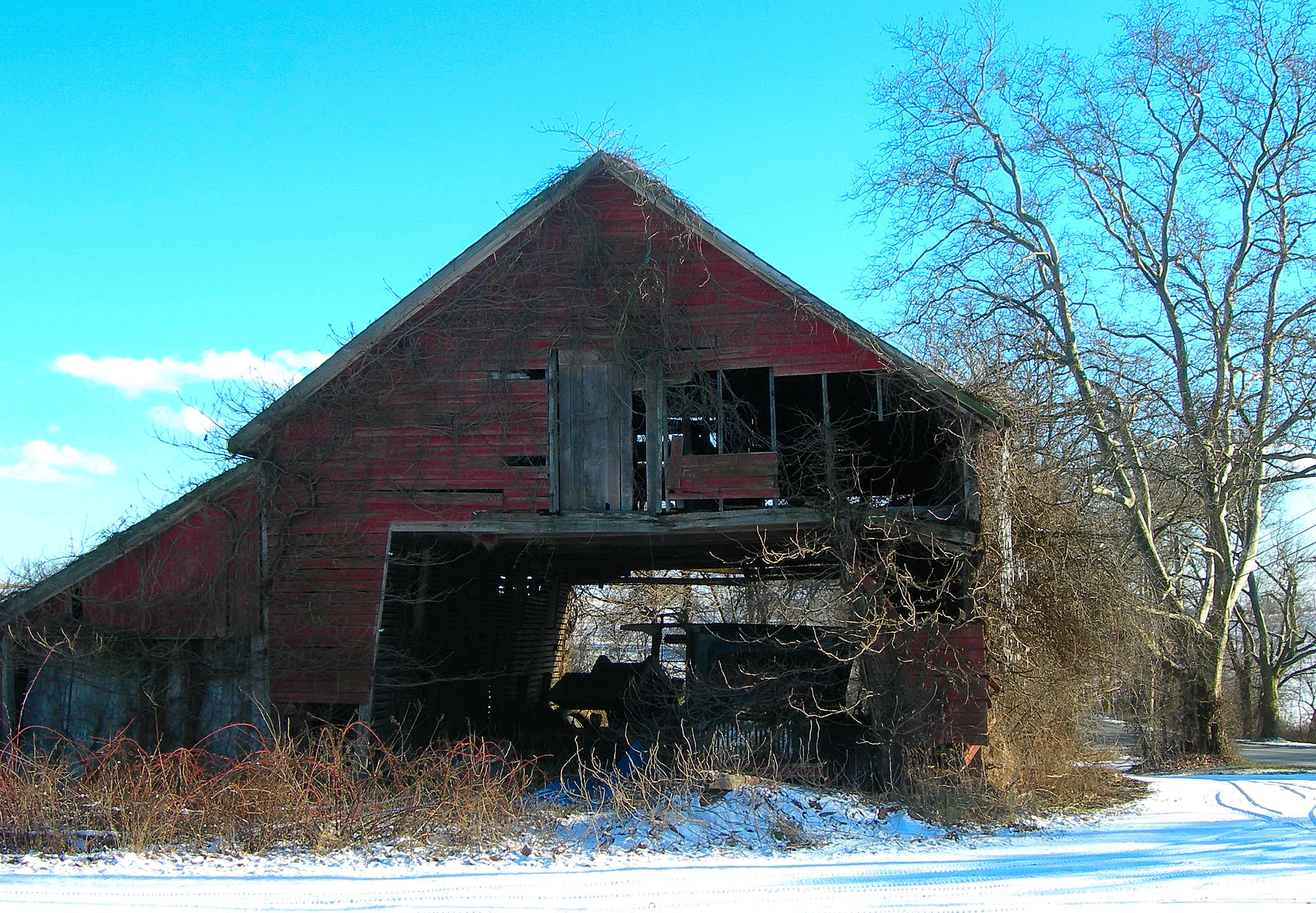 red barn