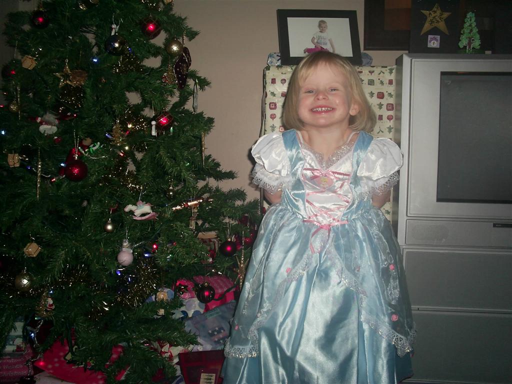 Kirsty xmas day, Cinderella