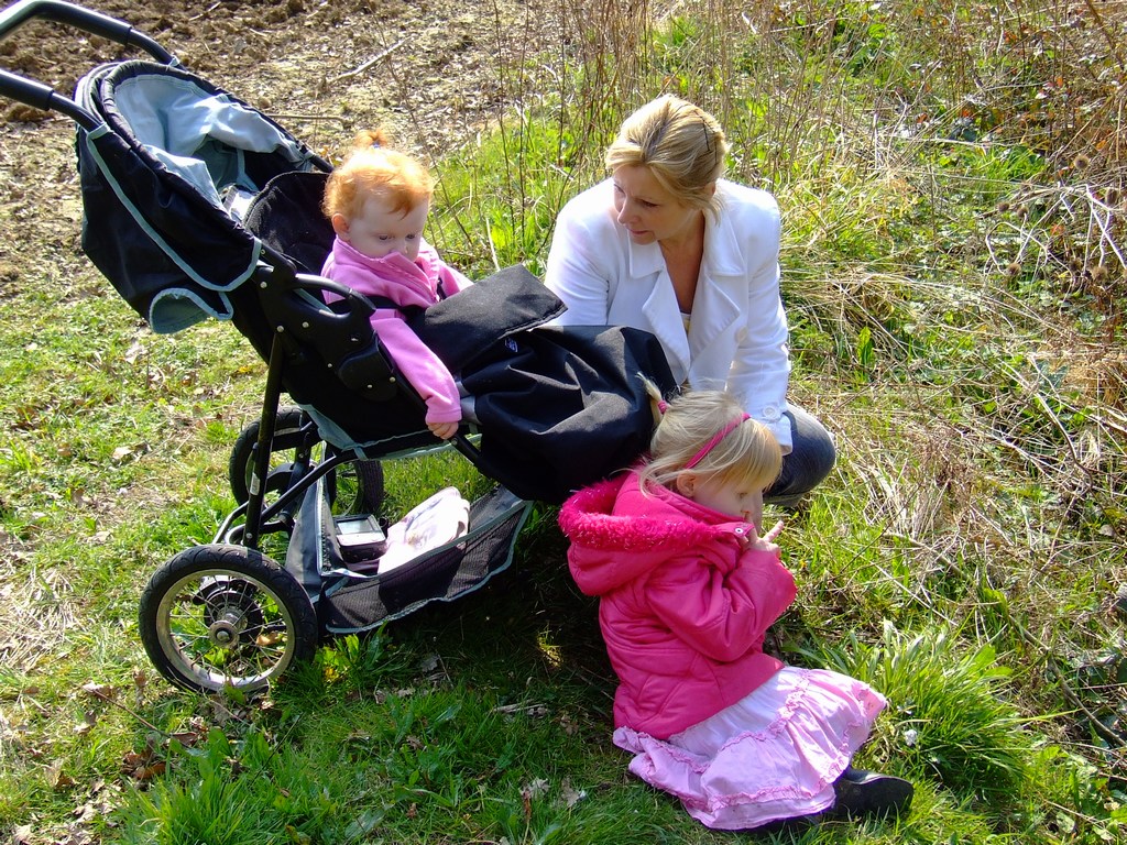 nanny with grandchildren