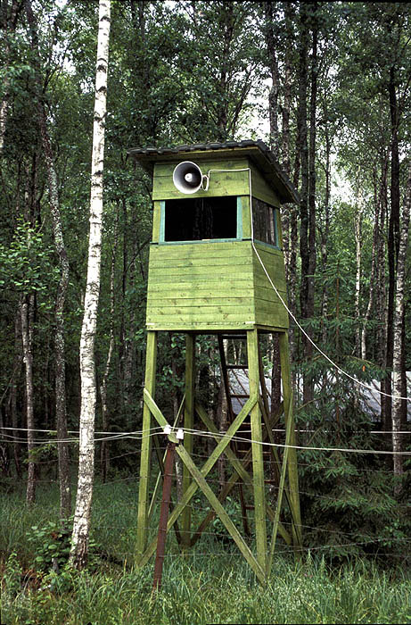 Watchtower at the Soviet Sculpture Museum, Grutas