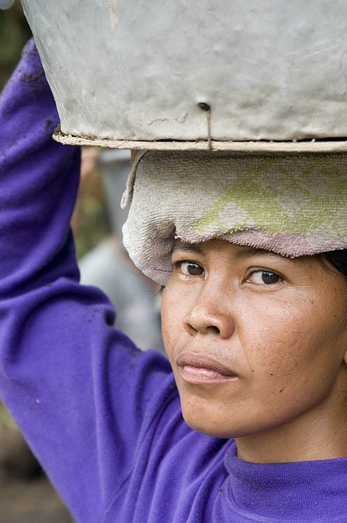 Woman labourer, Bali