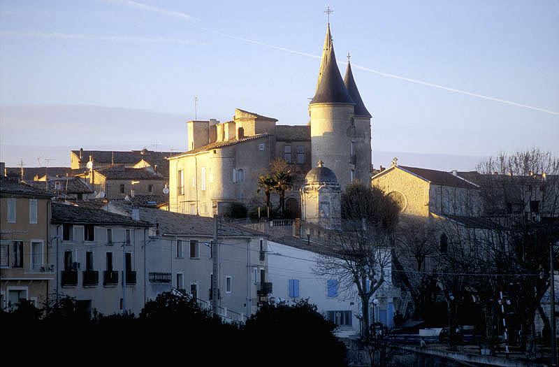 Pouzolles at dusk