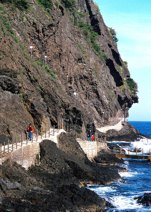 Coastal path, Ulleungdo