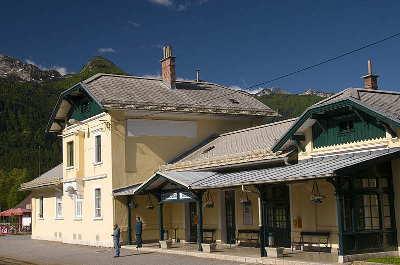 The station at Bohinjska Bistrica