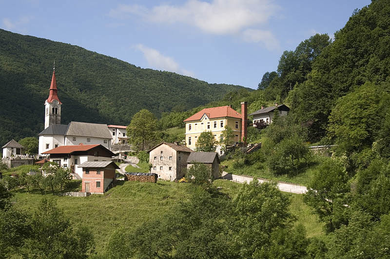 Hamlet near Bohinjska Bistrica