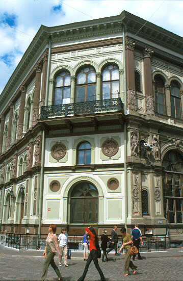 Jugendstil building, Riga