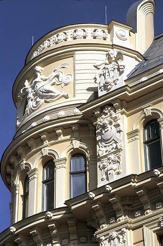 Jugendstil building, Riga