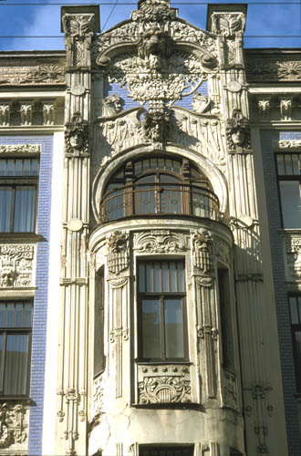 Jugendstil building, Riga