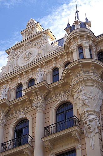 Jugendstil building, Riga