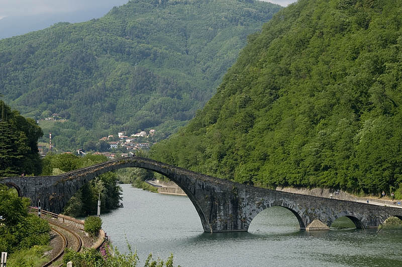 Ponte del Diavolo, the Devil's Bridge