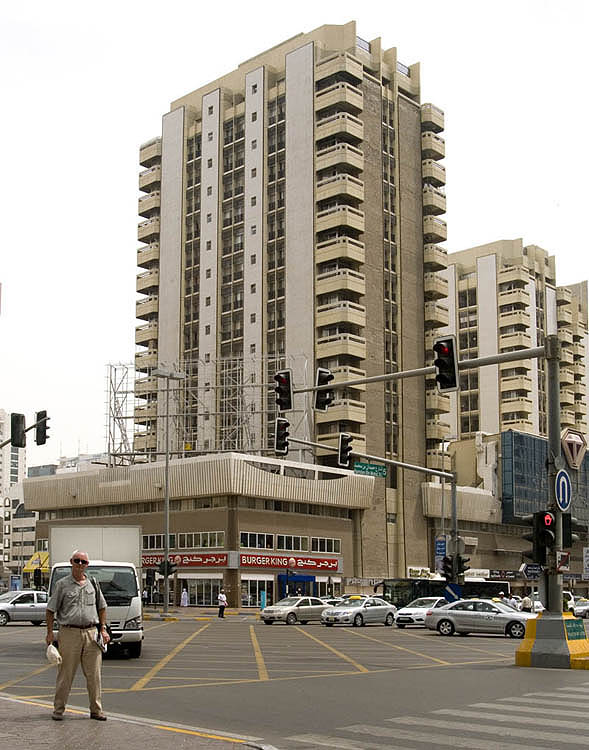 Outside Hamdan Centre on Hamdan Street