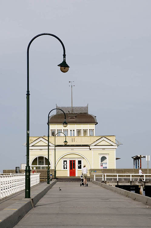 Kiosk on St Kilda Pier
