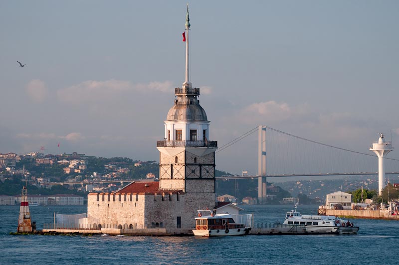 Maidens Tower, off the Anatolian shore