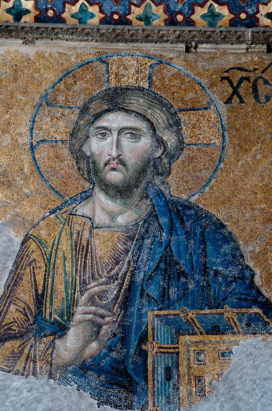 Byzantine fresco, Aya Sofya