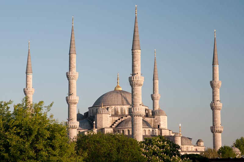 Blue Mosque, late afternoon
