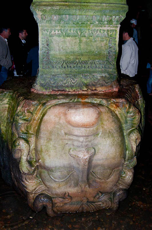 Medusa's Head at the Cisterns