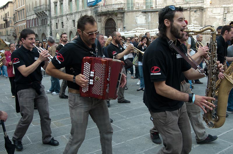 Jazz band, Perugia (Umbria)