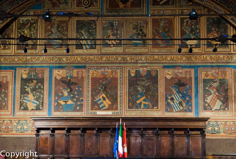The Sala dei Nobili or Hall of the Nobles