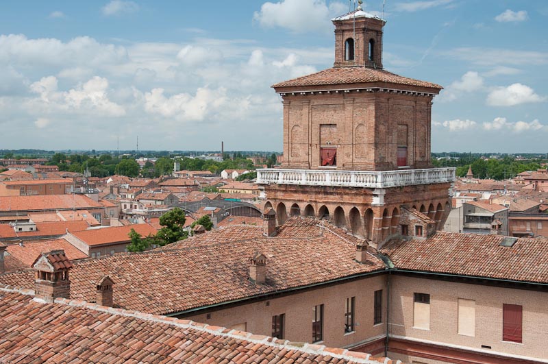 Rooftop views from the Castello