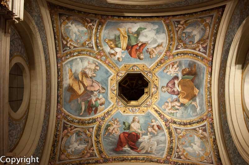 Ceilings of the Castello Estense