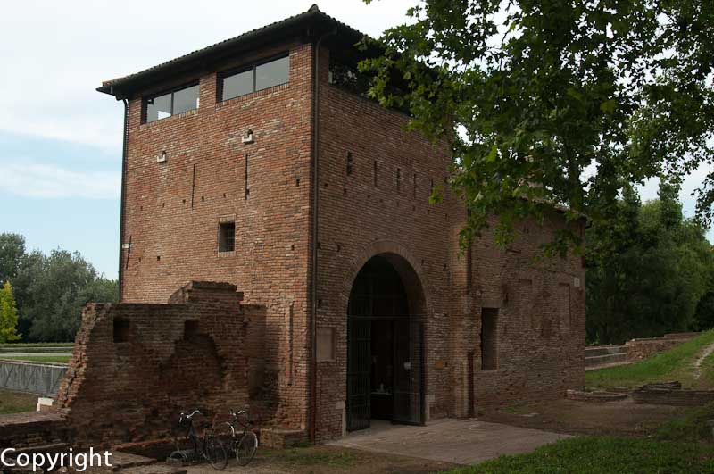Gatehouse on the northern city wall, now a small museum