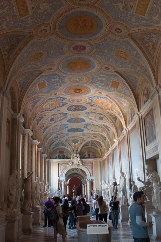 Corridors of the Vatican Museum