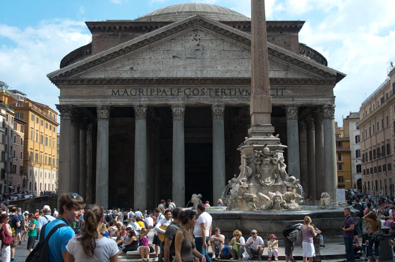 At the Pantheon