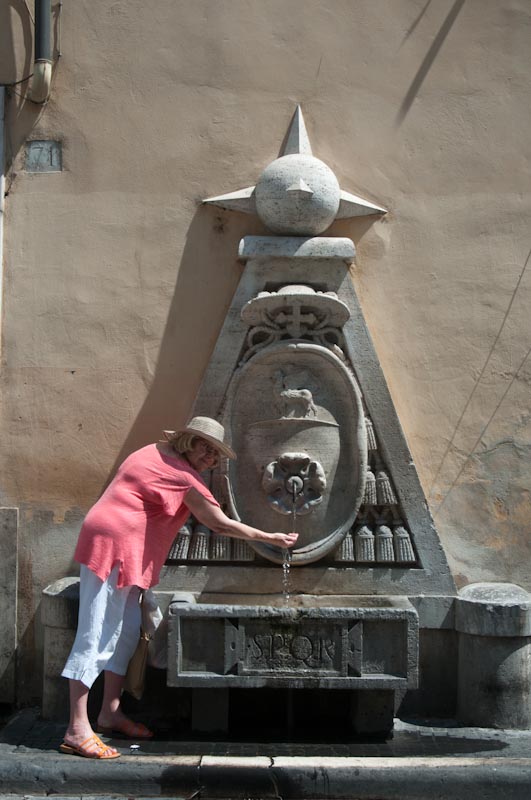 Fountain at Campo de' Fiori