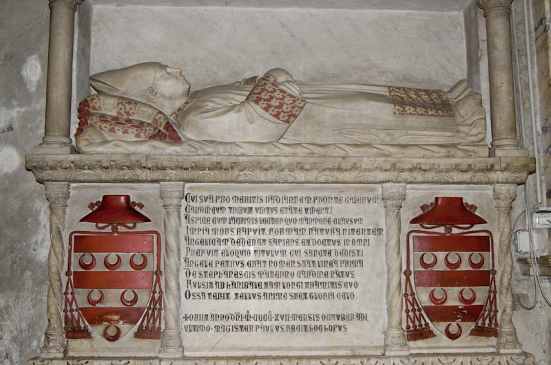 Prelate's tomb, Trastevere
