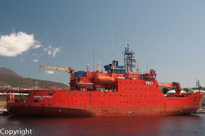 Aurora Australis, Australia's Antarctic supply vessel as at 2011.