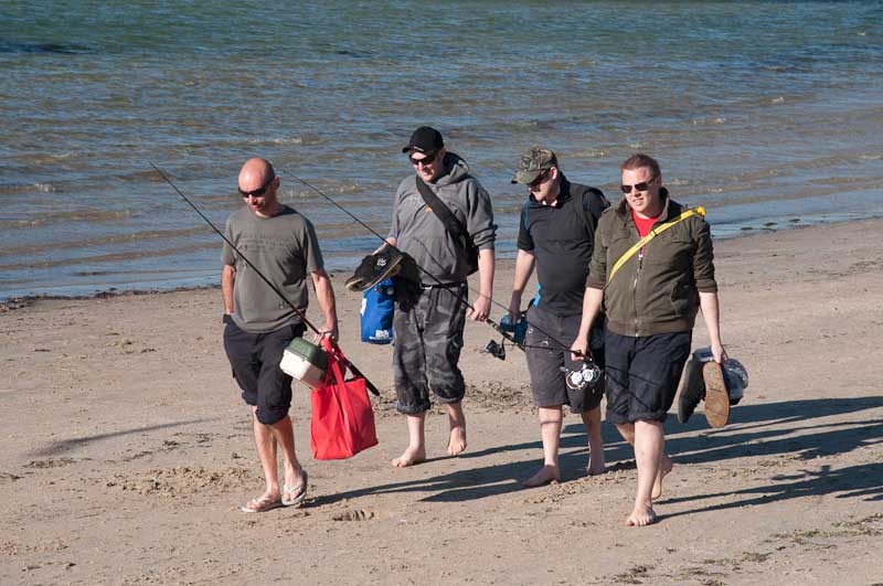 Fishermen returning, Mornington