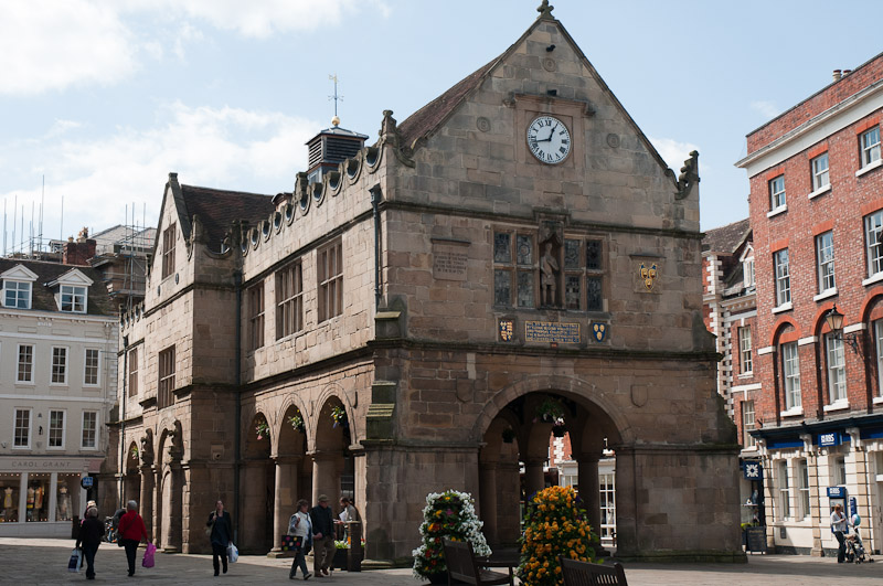 Town hall at Shrewsbury