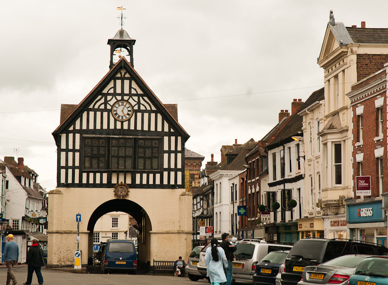 The old town hall at High Town, Bridgnorth
