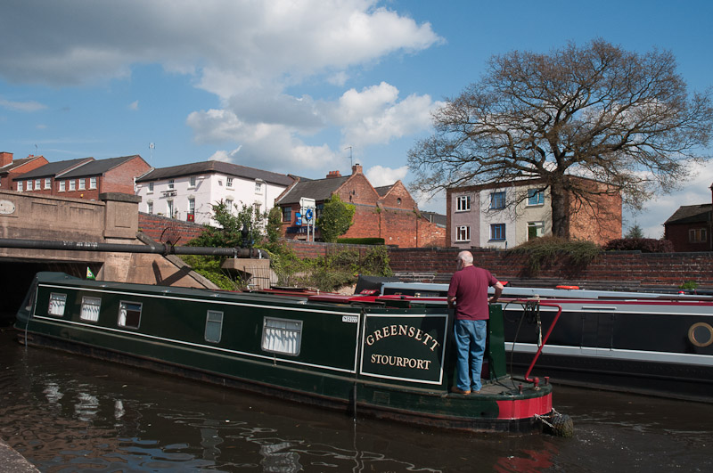 Canal boats at Stourport-on-Severn