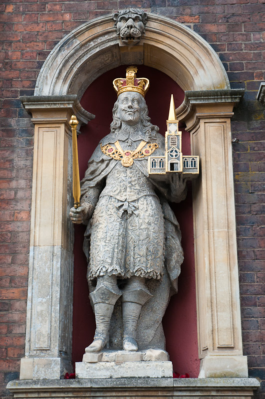 Charles I at the Guildhall, Worcester