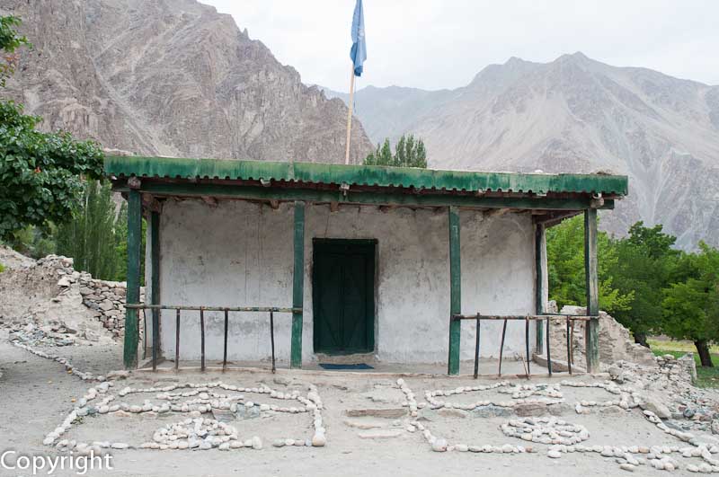 A simple mosque built by Pakistani troops during their occupation of Turtuk