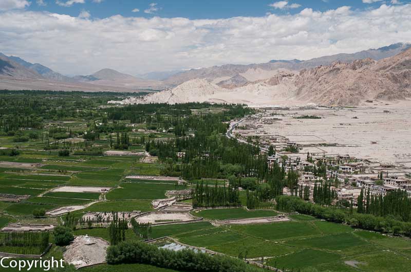 Indus Valley, between Thikse Gompa and Shey Palace