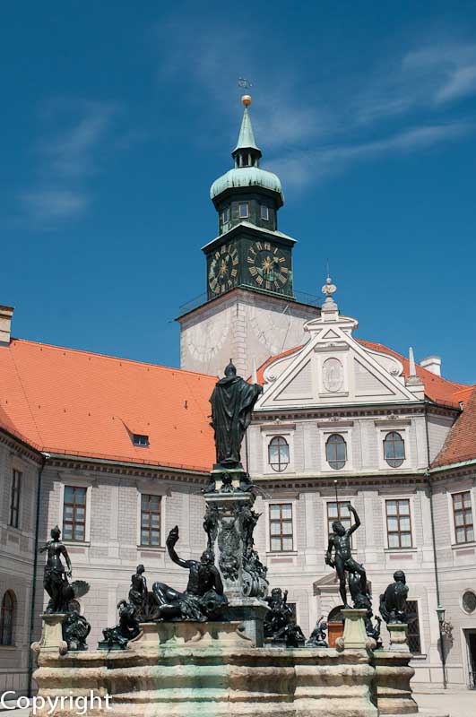 Fountain Courtyard of the Residenz