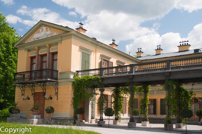 Kaiservilla, the Imperial summer lodge at Bad Ischl in the Salzkammergut region of Austria